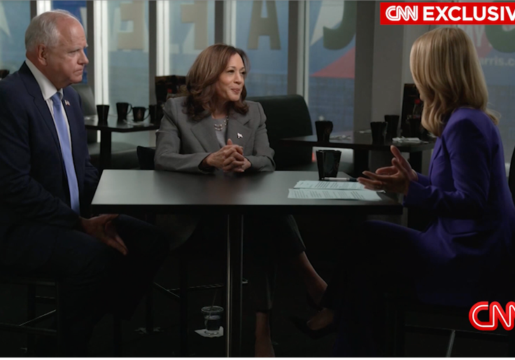 Kamala Harris Comes Out of Hiding